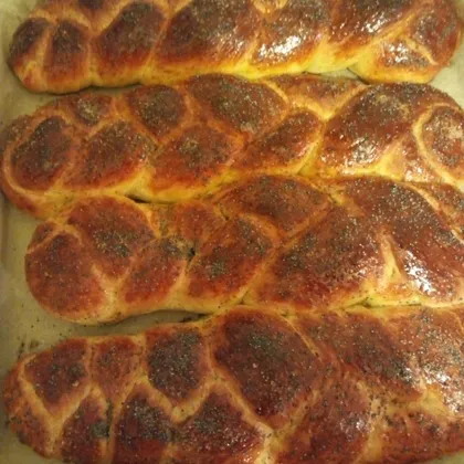 Домашний сдобный хлеб 'Хала'