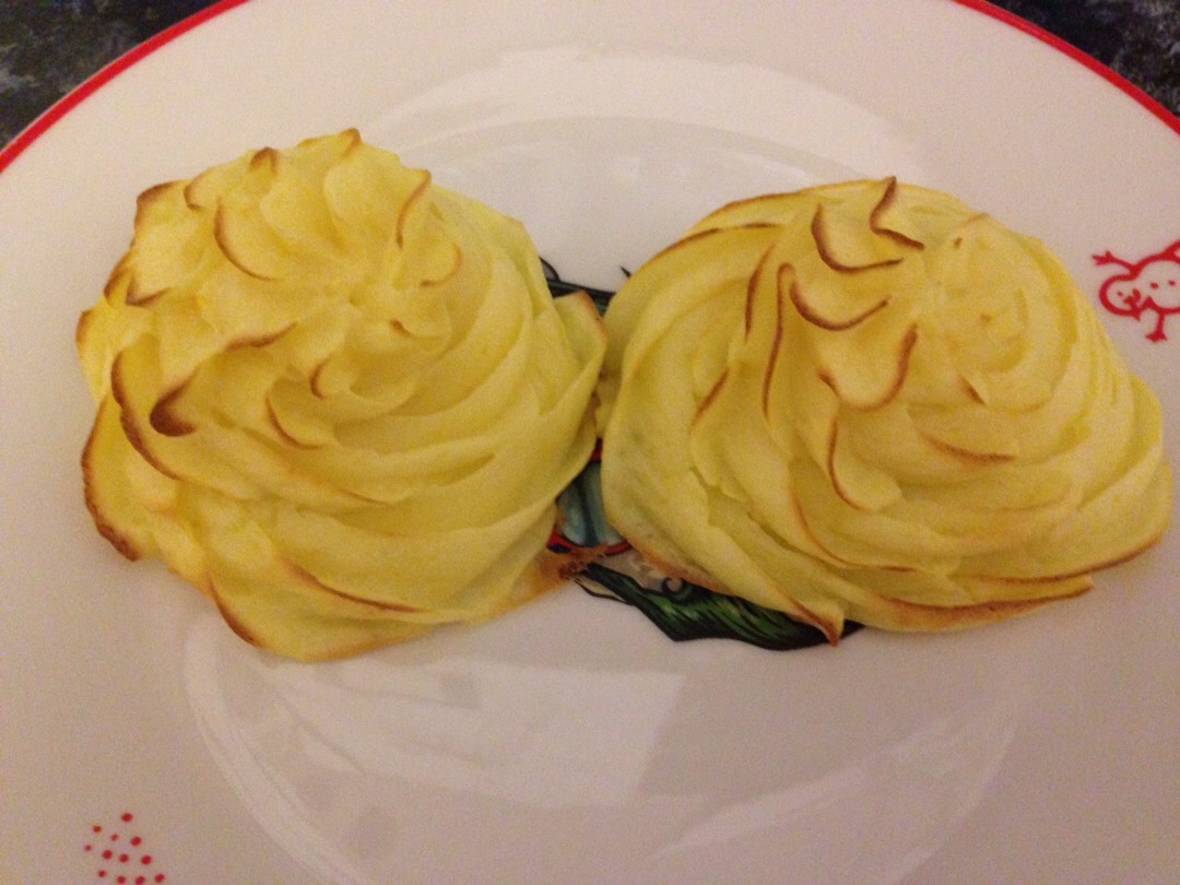 Гарнир из картофеля и сыра