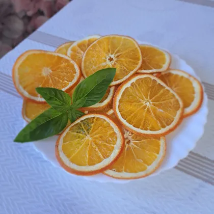 Сушёные апельсины для чая и выпечки 