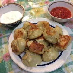 Жареные манты 🥟