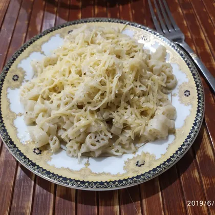 Макароны с сыром