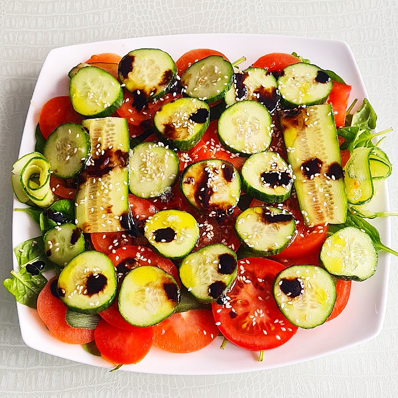 Овощной салатик - рецепт автора Елена