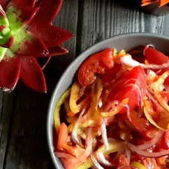 Овощной салат 🍁🥗🍁🍅🍁🌶🍁🥗🍁