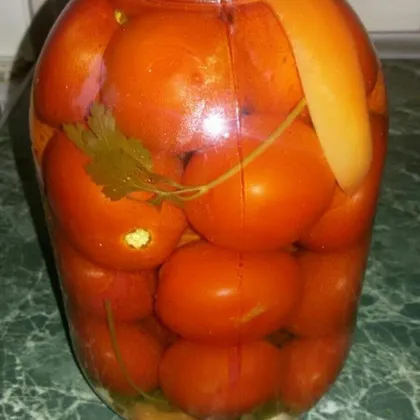 Консервированные помидоры без уксуса