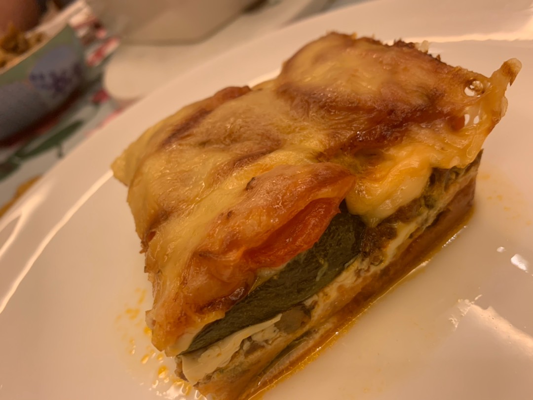 🍅 Запеканка с фаршем, цукини и помидорами