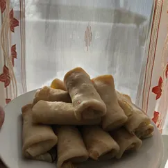 Блинчики с ветчиной и сыром