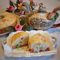 Кекс из готовой смеси с цукатами