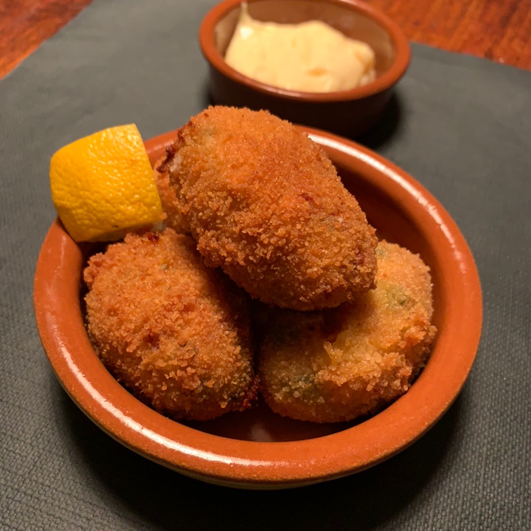 Крокеты с хамоном (Croquetas de Jamon Serrano) 🇪🇸