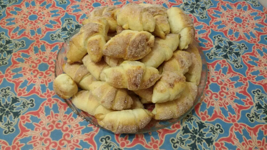 Рогалики с мармеладом