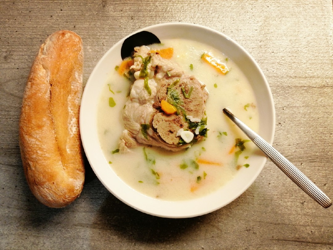 Сырный рисовый суп🍲