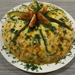 Мясной торт