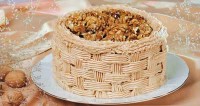 Торт «Корзина с орехами»