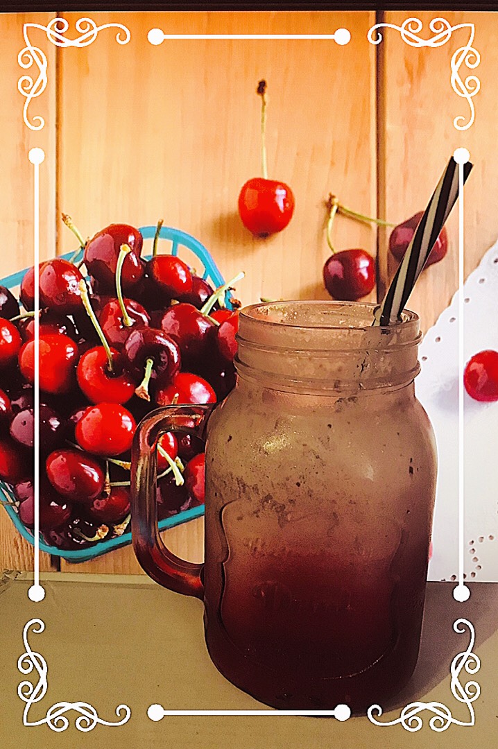 Смузи вишня 🍒 с орешками