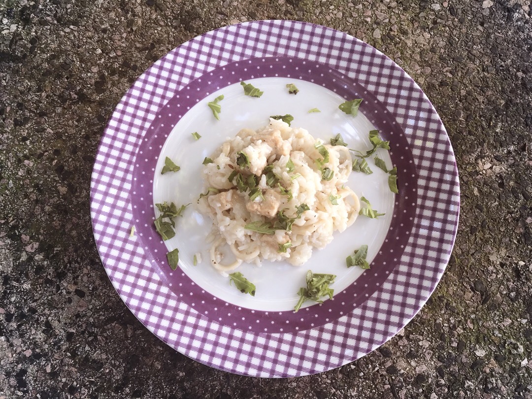 Ризотто с морепродуктами