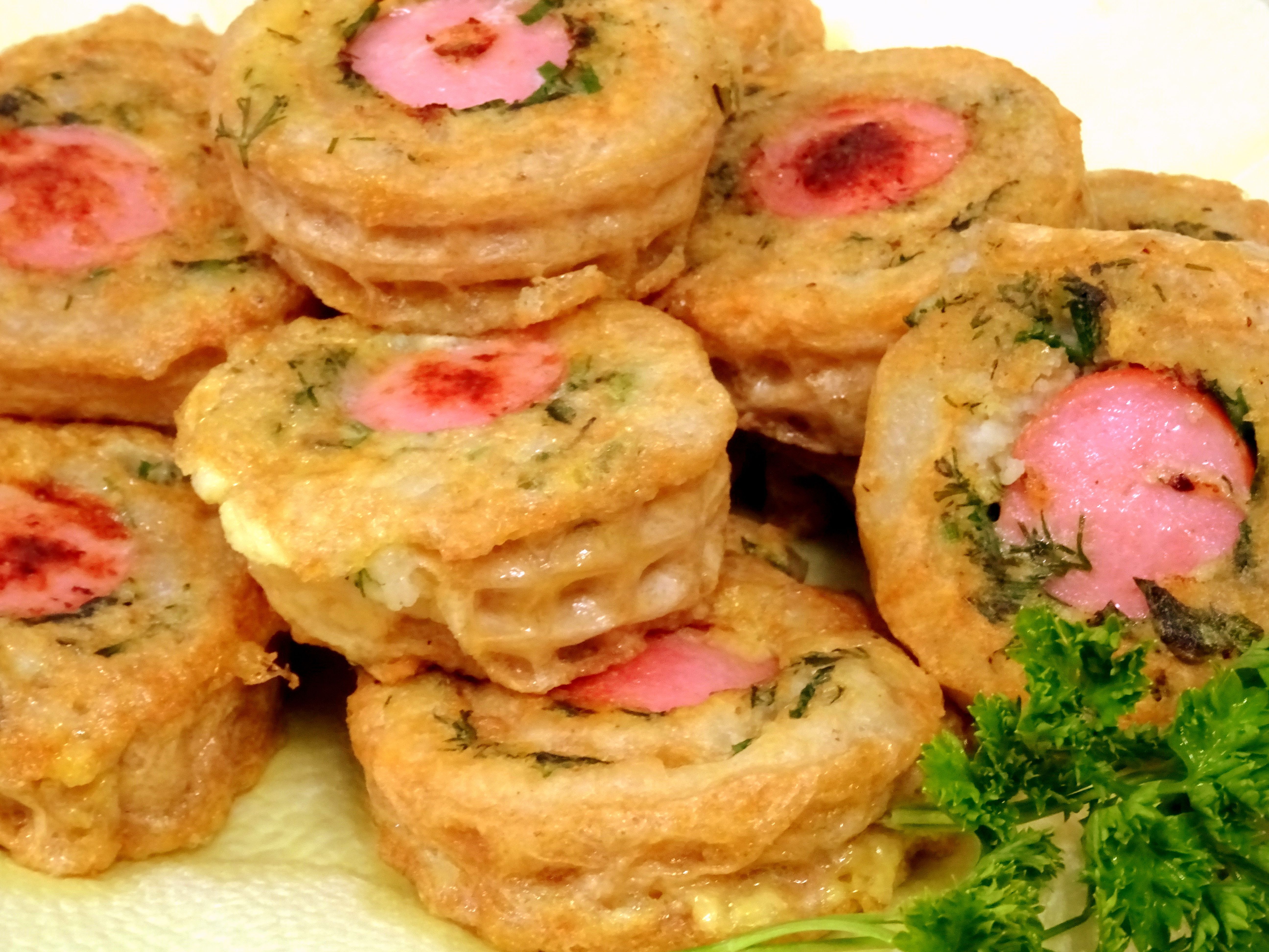 Интересный, вкусный и быстрый перекус из обычных продуктов