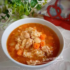 Харчо на куриной грудке🥣