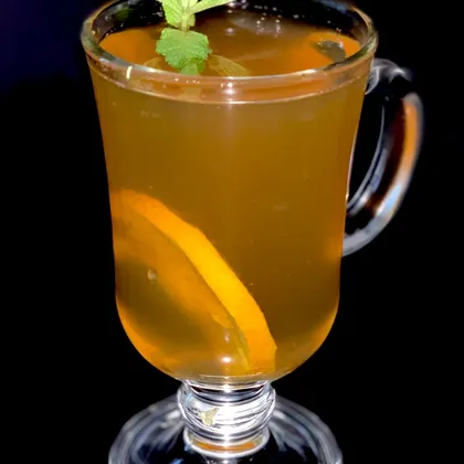 Цитрусовый чай с имбирём