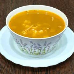 Сырный суп с курицей