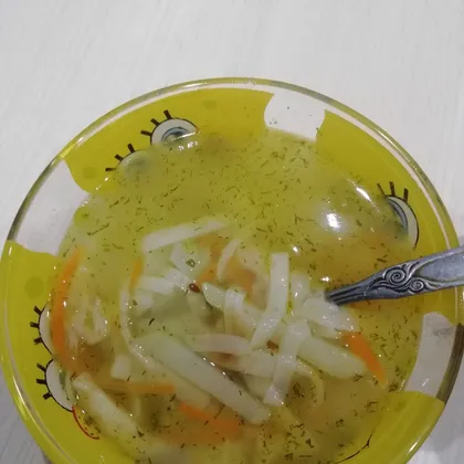 Суп лапша из лаваша пп