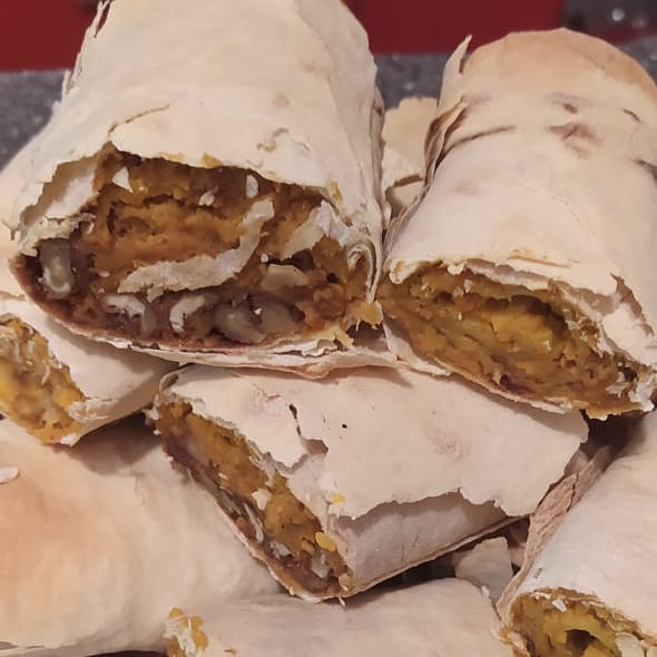 Рулеты с тыквой