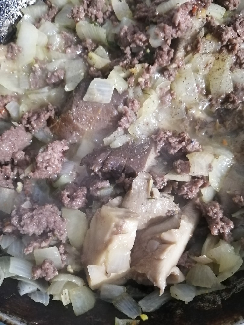 Каннеллони (cannelloni) с фаршем и грибами - рецепт с фото