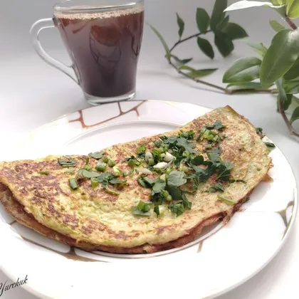 Кабачковый блин без муки