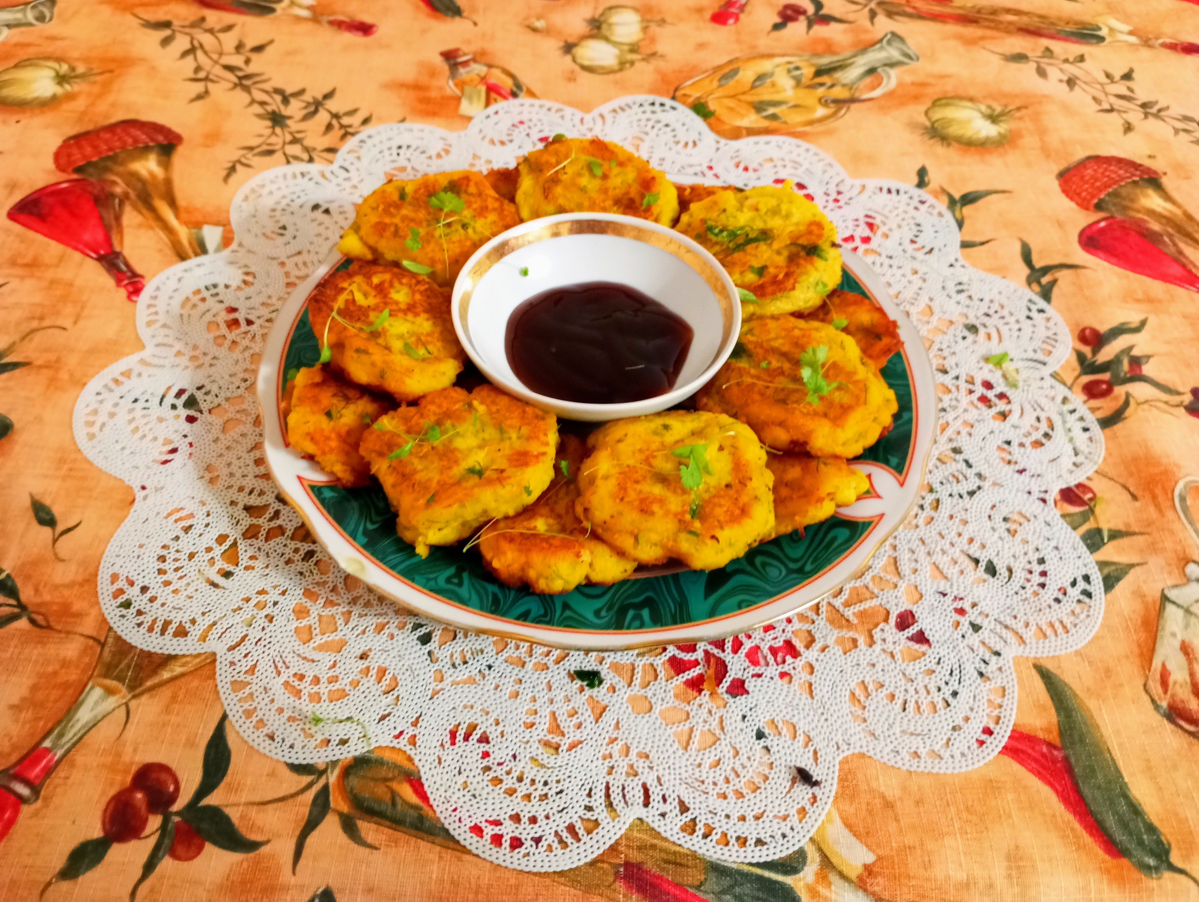 Оладьи из тыквы