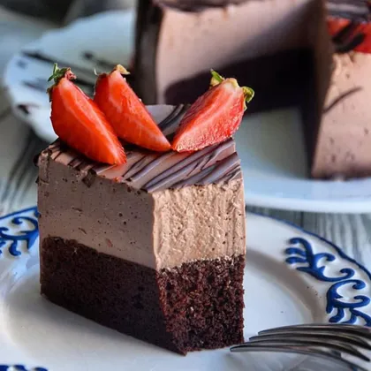 Шоколадный тортик в котором даже 100 ккал нет