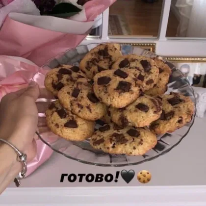 Печенье с шоколадом 🍪 🍫