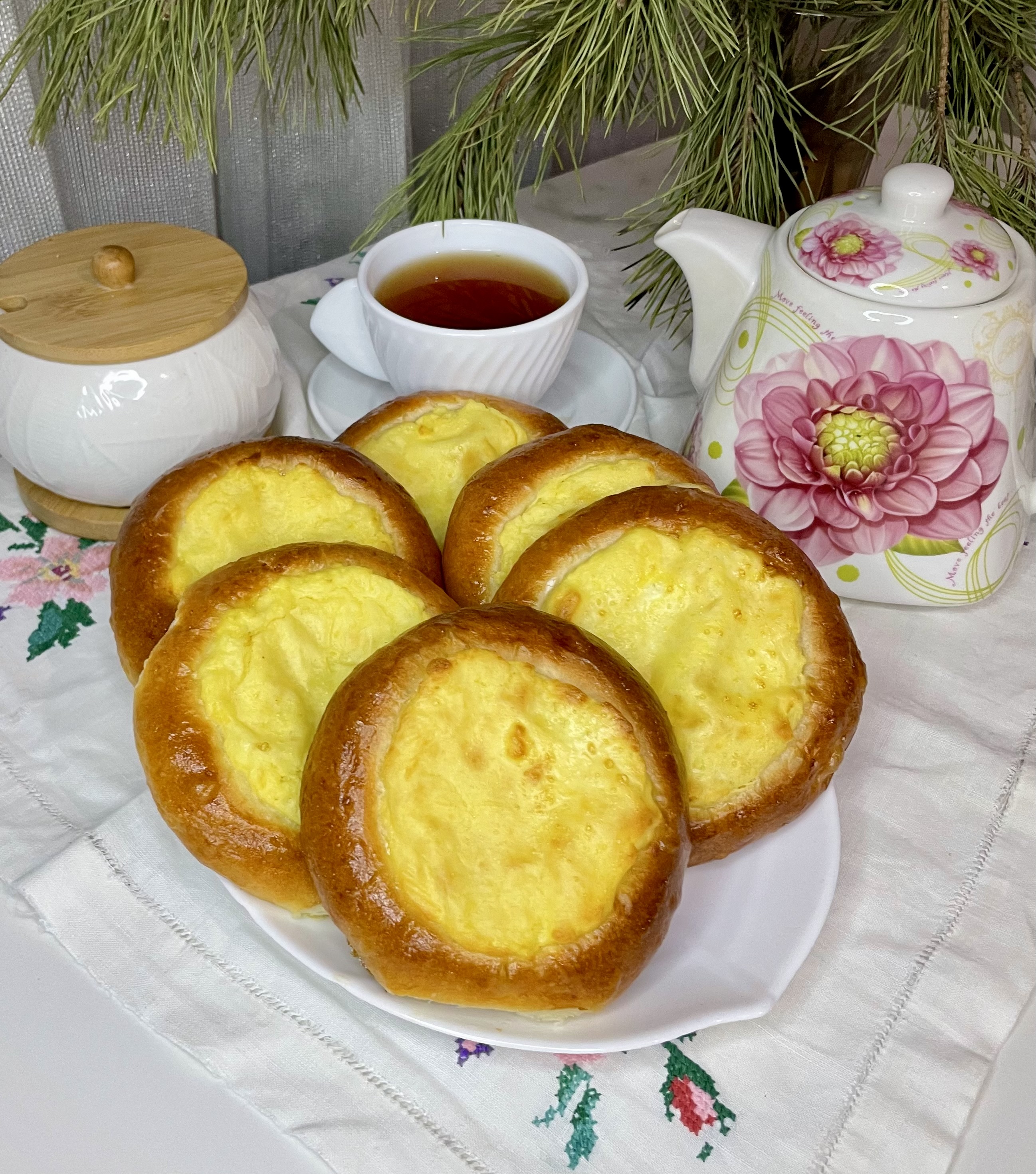 Шанежки с картошкой 