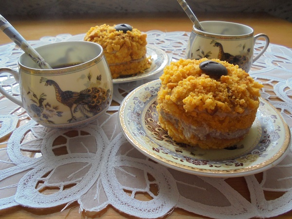 Морковное пирожное