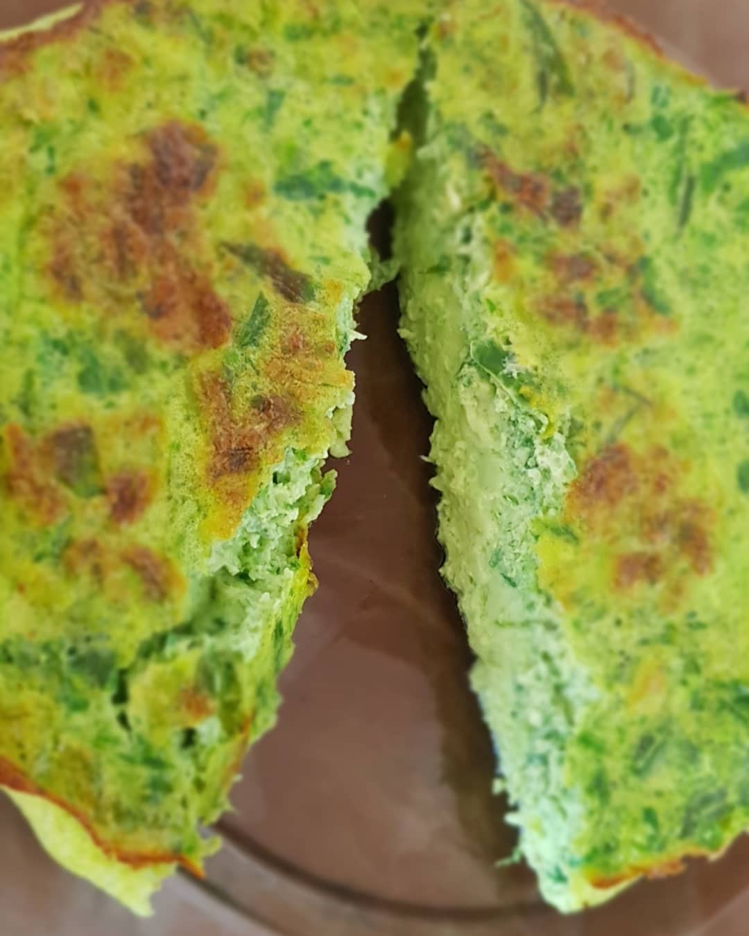 Зелёный омлет 🤭🤗