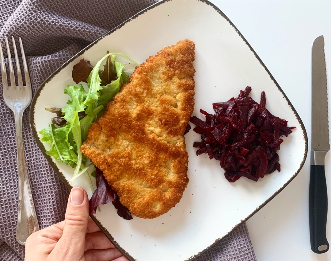 Австрийский хрустящий шницель