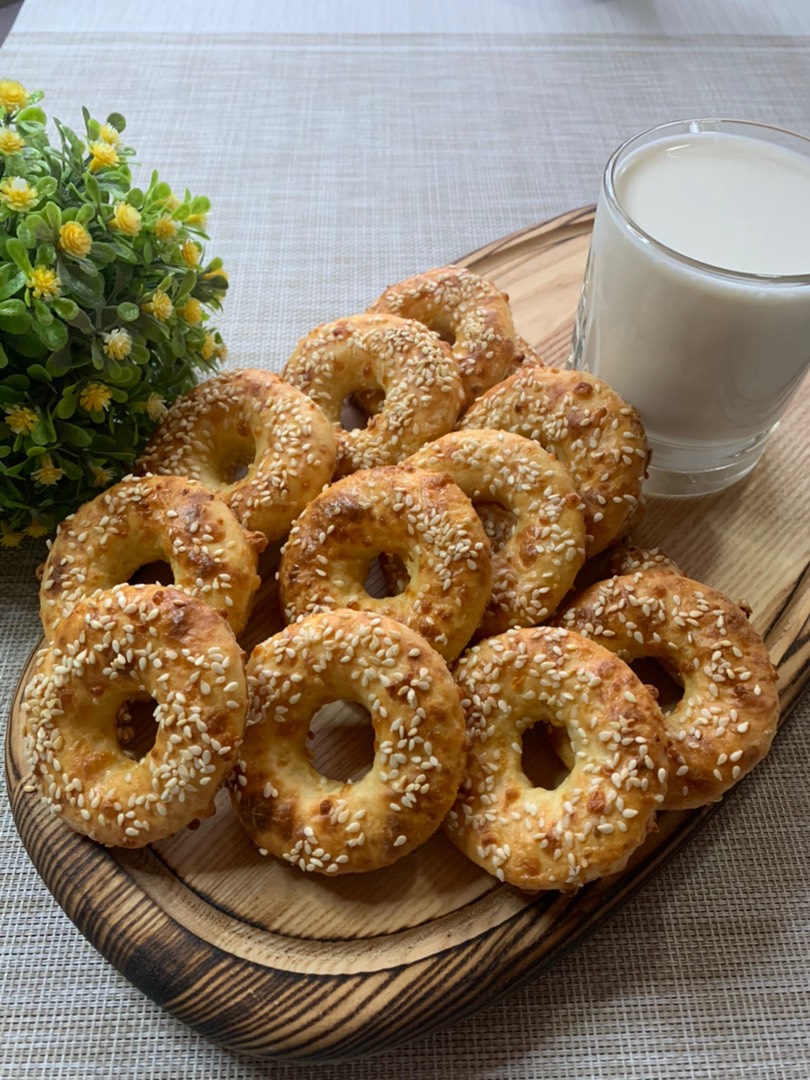 Сырные колечки
