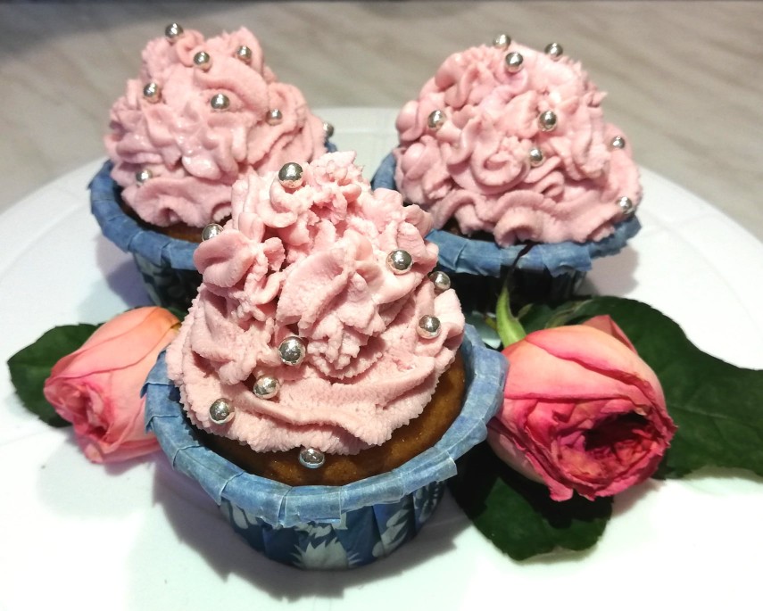 Капкейки с кремом чиз🧁
