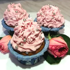 Капкейки с кремом чиз🧁