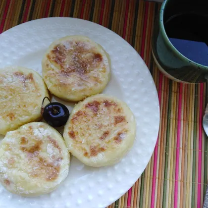 Идеальные сырники с начинкой