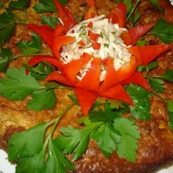 Мясной рулет-кольцо