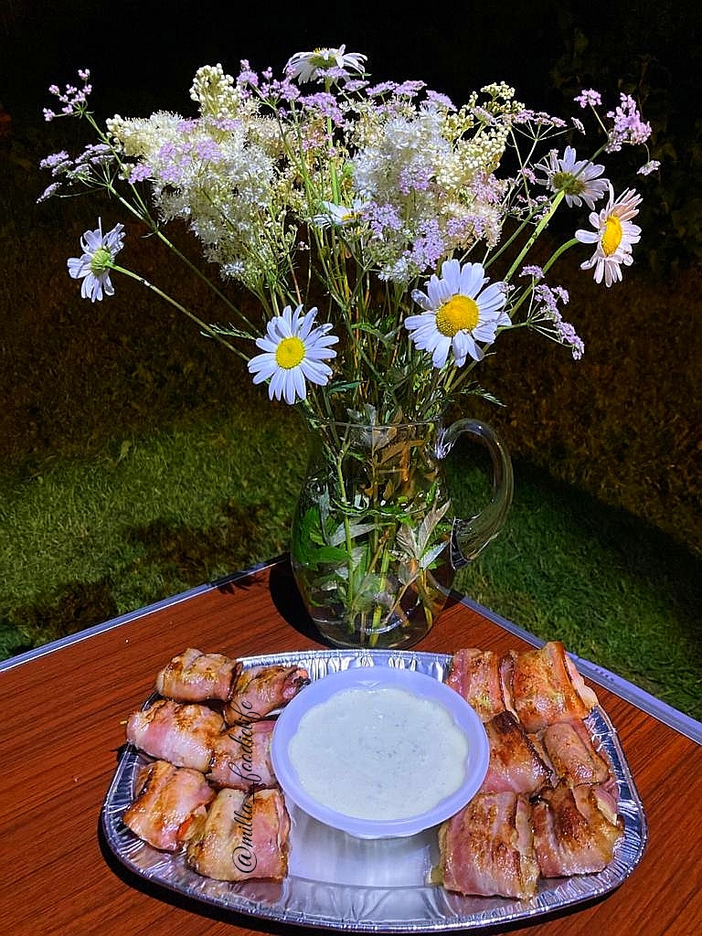 Топовая закуска на углях