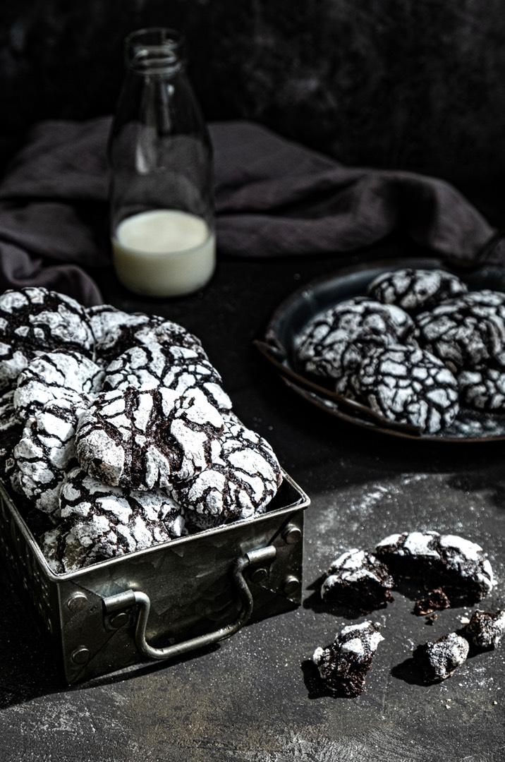 Фотогеничное и вкусное шоколадное печенье 🍪