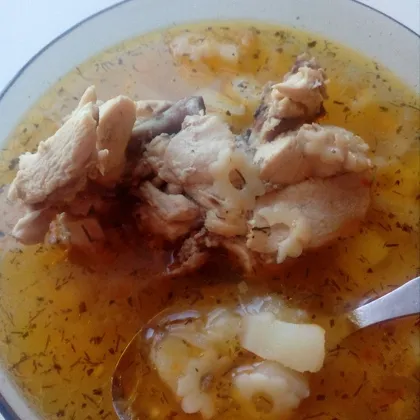 Куриный суп со «звездочками»