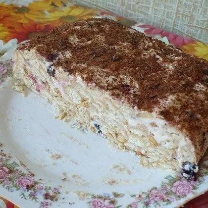 Торт СКОРЫЙ без выпекания