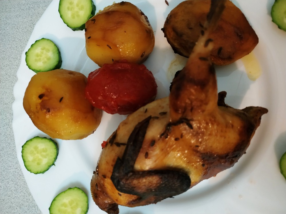 Кебаб с перепелками