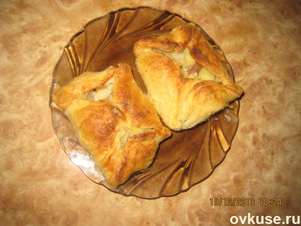 Пирожки типа самсы или эчпочмака Сын любит такие)
