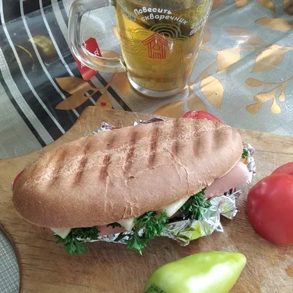 Горячий летний бутерброд