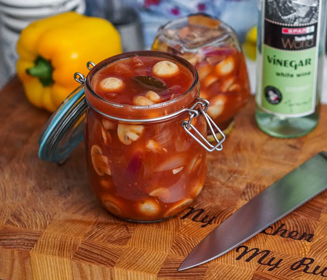 Закуска из шампиньонов