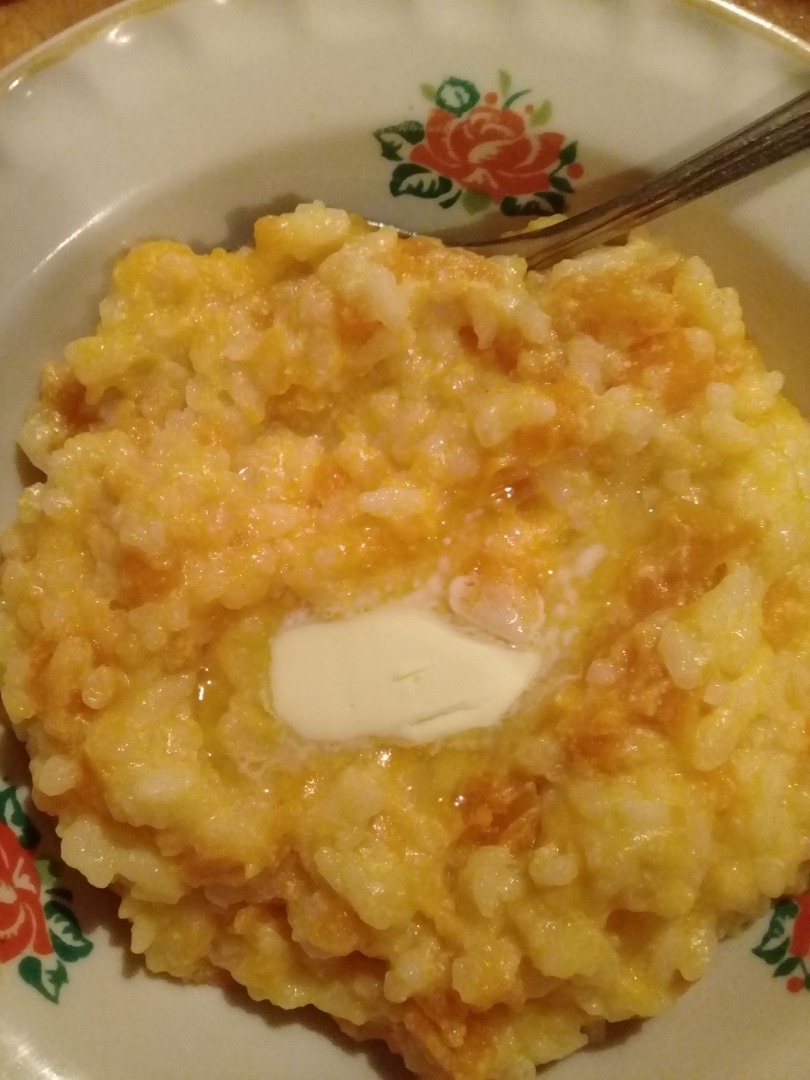 Каша с бататом