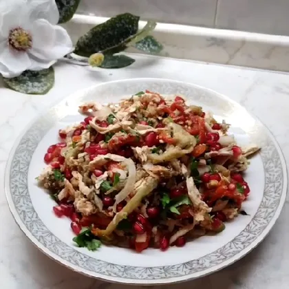 Грузинский салат ацецили что означает растрёпанный