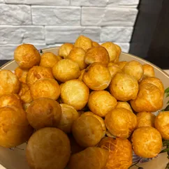 Творожные пончики