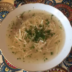 Домашняя лапша на желтках 🍲